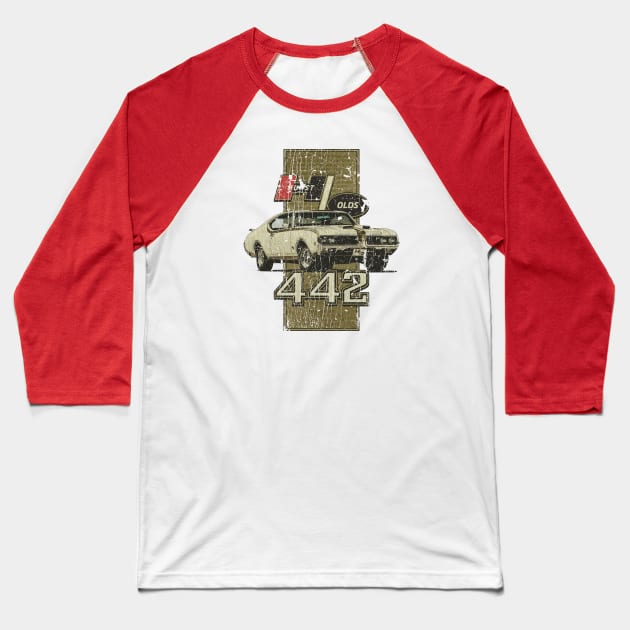 1969 Hurst-Olds 442 Baseball T-Shirt by JCD666